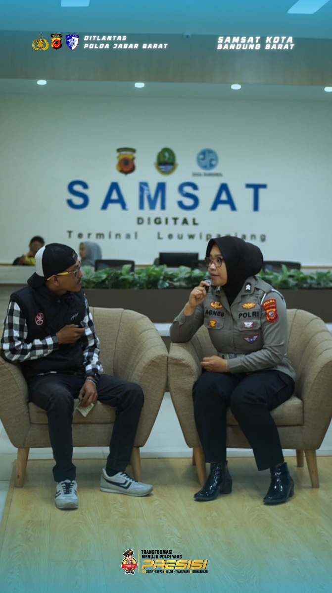 Arif Sulaiman Apresiasi Layanan Digital dan Pendampingan Briptu Agnes di Samsat Leuwi Panjang image