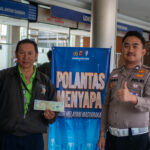 WUJUD PELAYANAN HUMANIS POLANTAS: BRIPTU RAMA AJAK MASYARAKAT LEBIH SADAR KESELAMATAN DAN PAJAK KENDARAAN dsc08072